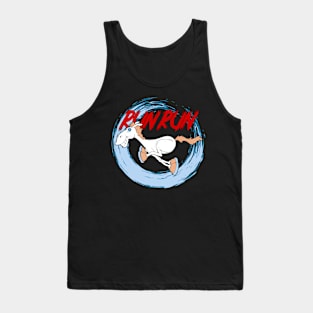 Run Run Cartoon Horse Tank Top